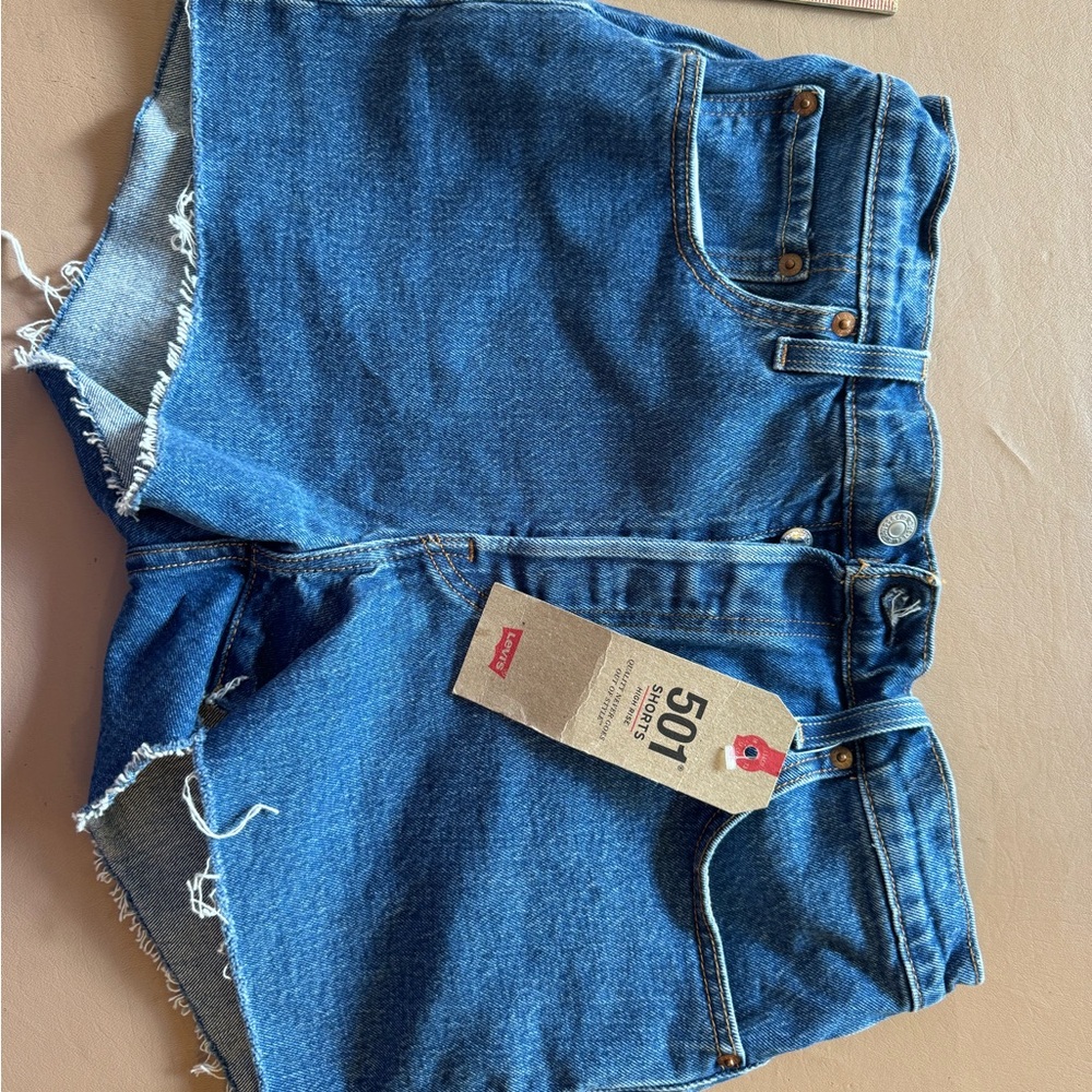 Levi's Women's Classic Blue Jean Shorts